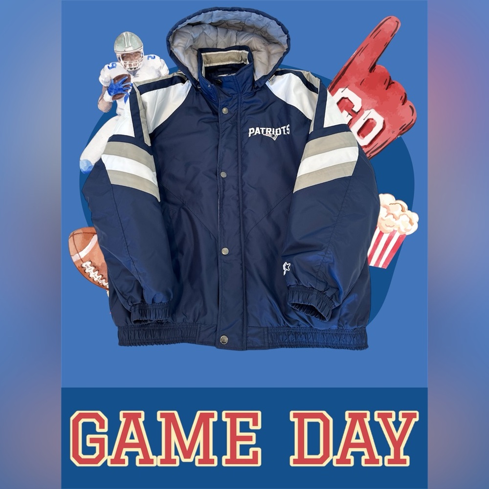 New England Patriots NFL STARTER PRO LINE WINTER JACKET - XXL - NWOT - Picture 13 of 13
